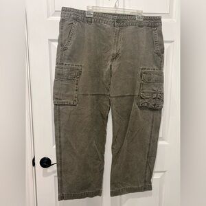Magellan Men’s Cargo‎ Pants 42 X 32  Olive Green